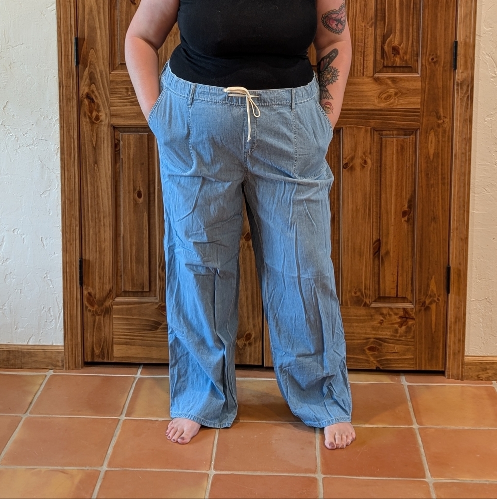 Torrid Light Blue Denim Pants